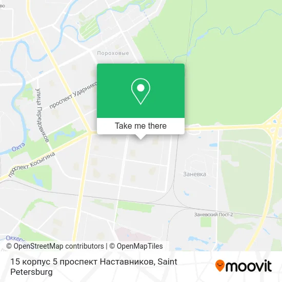 15 корпус 5 проспект Наставников map