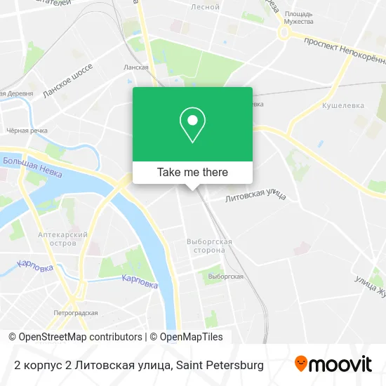 2 корпус 2 Литовская улица map