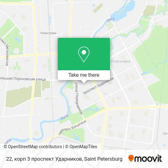 22, корп 3 проспект Ударников map