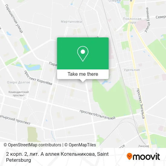 2 корп. 2, лит. А аллея Котельникова map