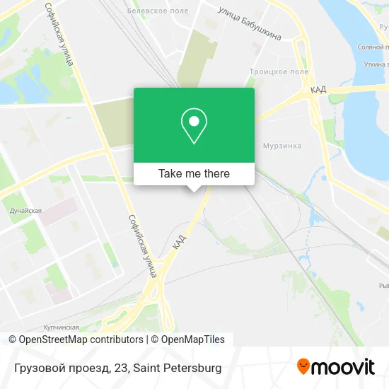 Грузовой проезд, 23 map