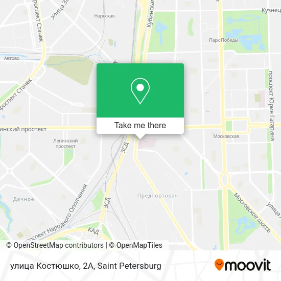 улица Костюшко, 2А map