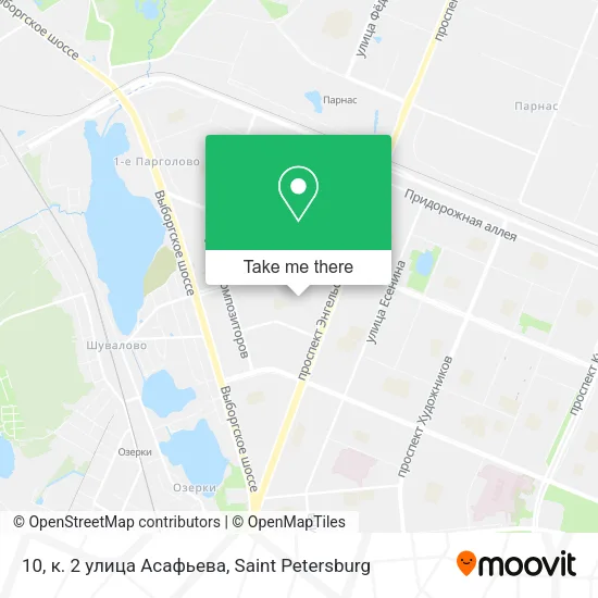 10, к. 2 улица Асафьева map