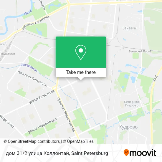 дом 31/2 улица Коллонтай map