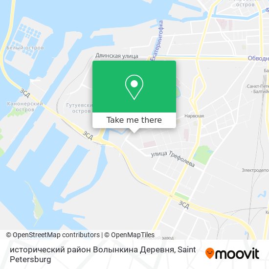 How To Get To Исторический Район Волынкина Деревня In Кировский.