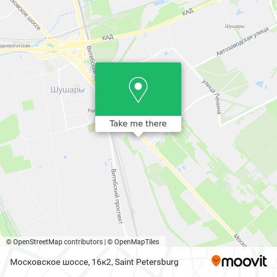 Московское шоссе, 16к2 map