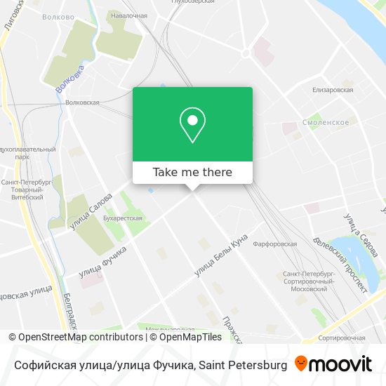Софийская улица/улица Фучика map