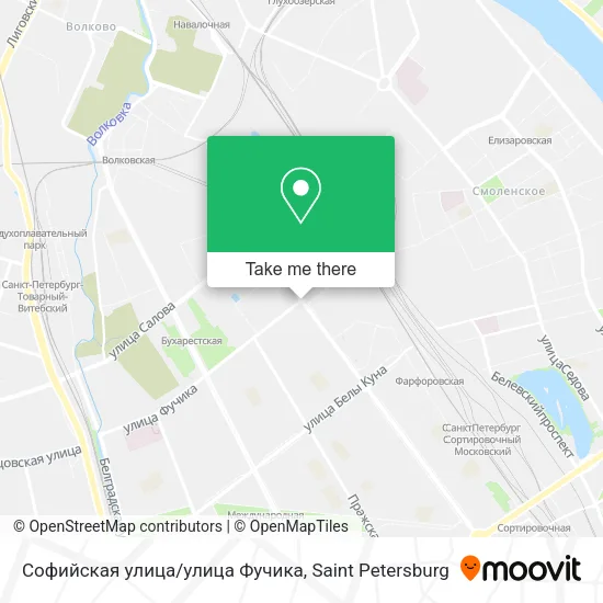 Софийская улица/улица Фучика map