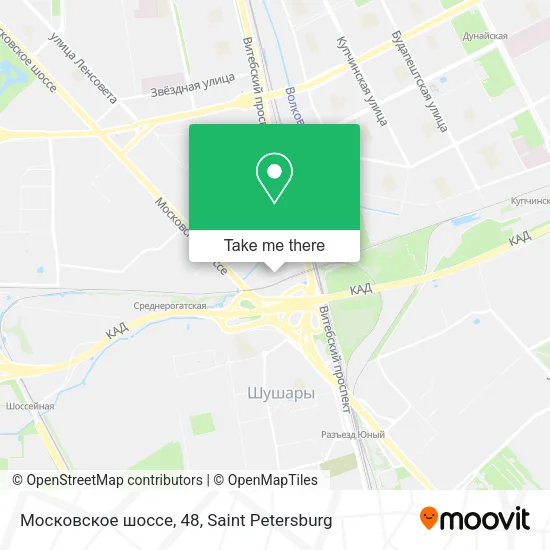 Московское шоссе, 48 map