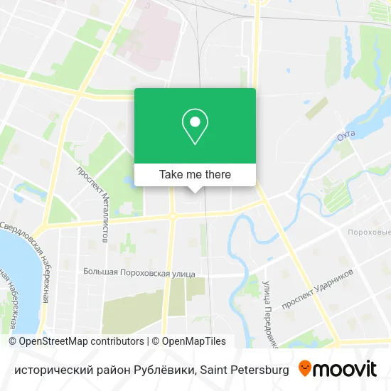исторический район Рублёвики map