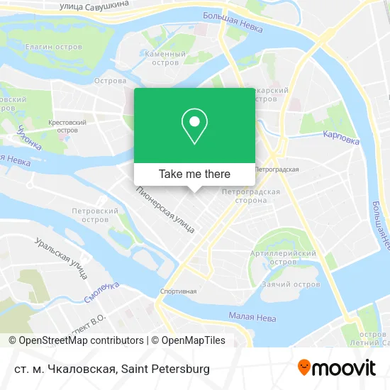 ст. м. Чкаловская map