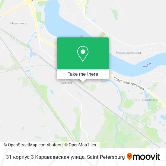 31 корпус 3 Караваевская улица map