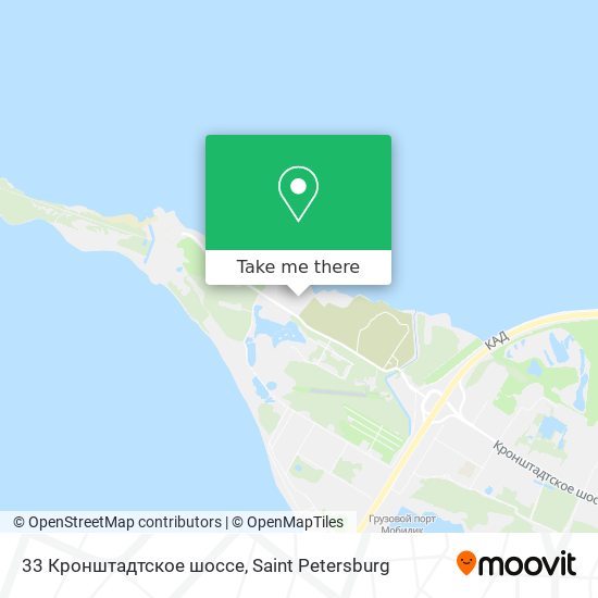 33 Кронштадтское шоссе map