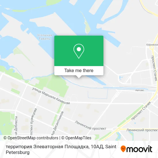 территория Элеваторная Площадка, 10АД map
