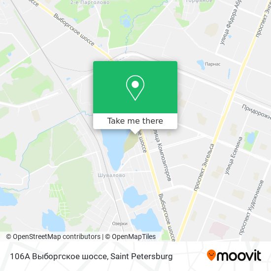 106А Выборгское шоссе map
