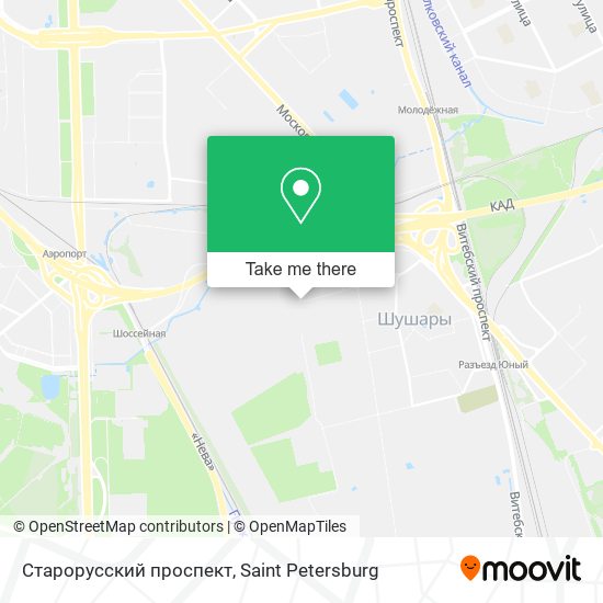 Старорусский проспект map
