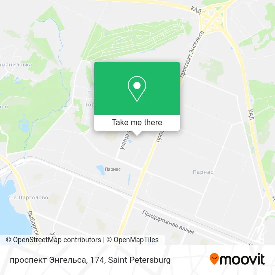 проспект Энгельса, 174 map