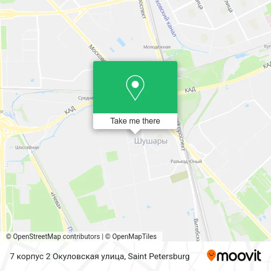 7 корпус 2 Окуловская улица map