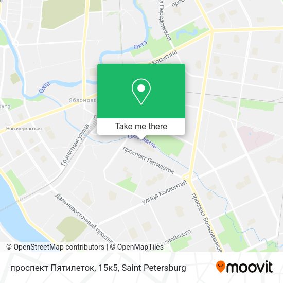 проспект Пятилеток, 15к5 map