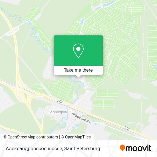 Александровское шоссе map