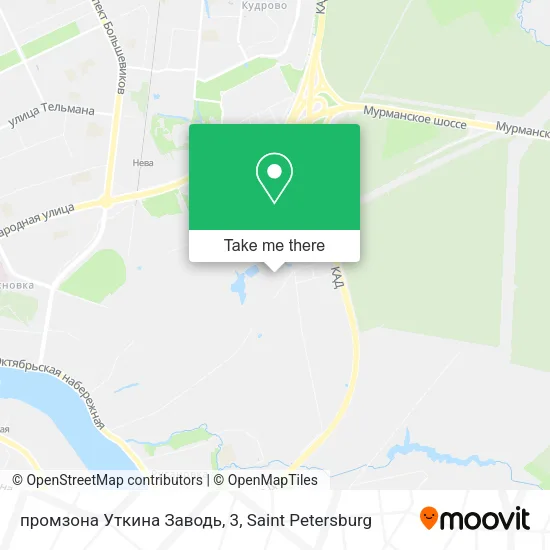 промзона Уткина Заводь, 3 map