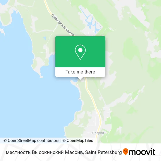 местность Высокинский Массив map