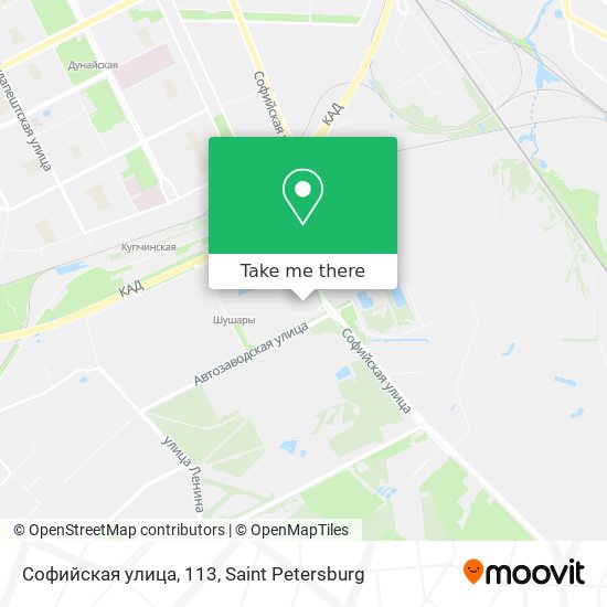 Софийская улица, 113 map