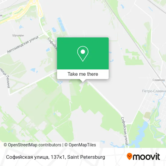 Софийская улица, 137к1 map