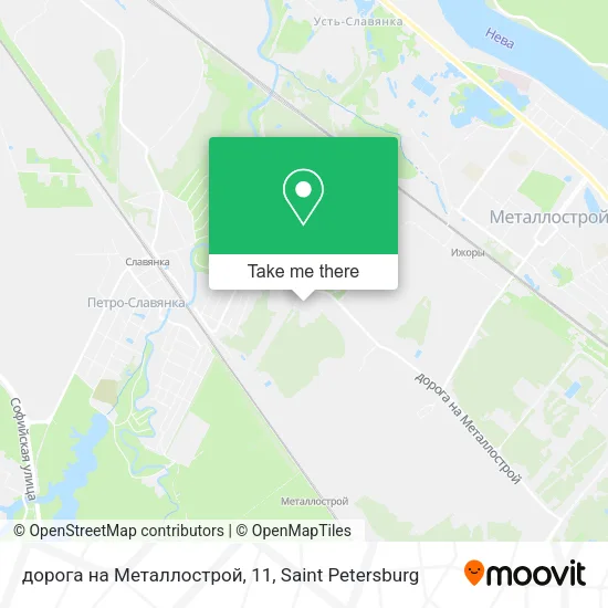 дорога на Металлострой, 11 map
