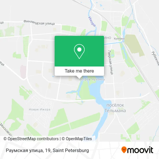 Раумская улица, 19 map