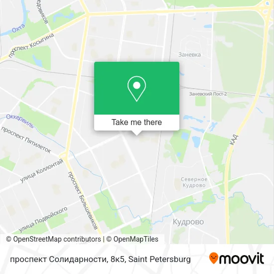 проспект Солидарности, 8к5 map
