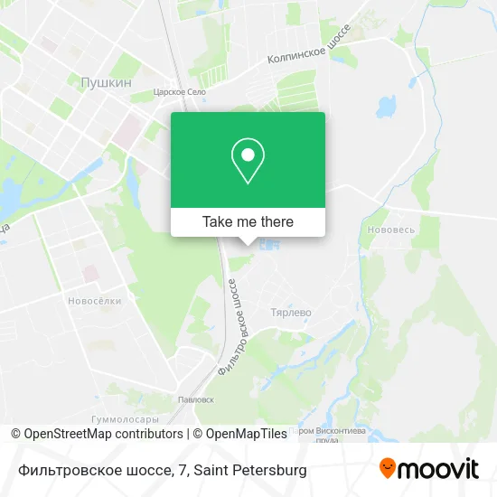 Фильтровское шоссе, 7 map