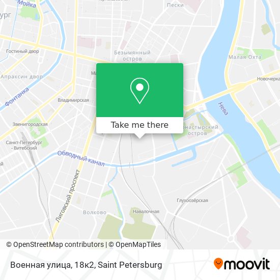 Военная улица, 18к2 map
