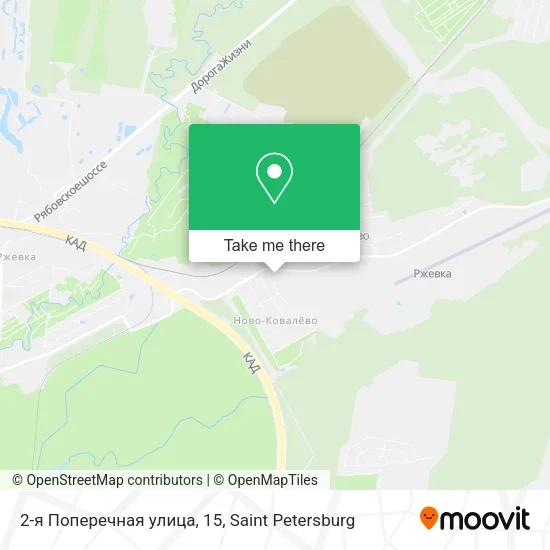 2-я Поперечная улица, 15 map