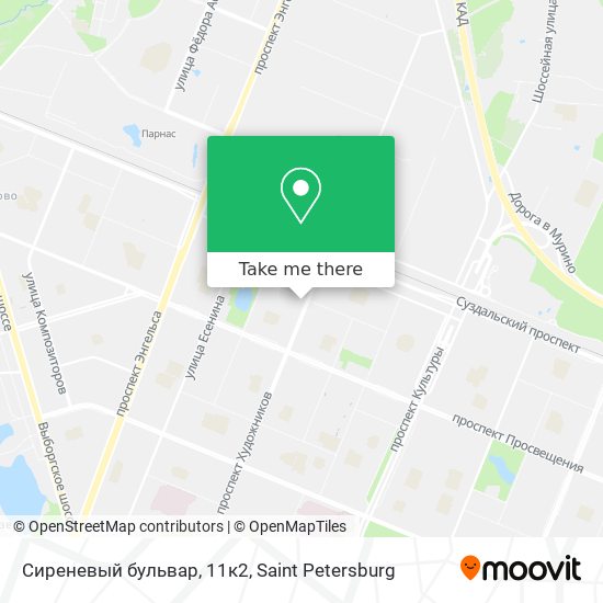 Сиреневый бульвар, 11к2 map