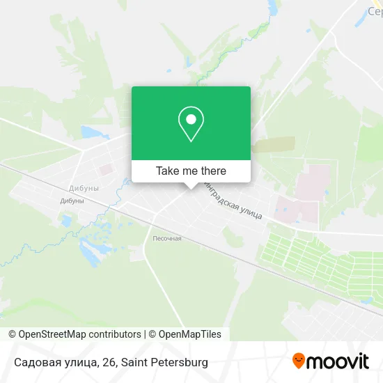 Садовая улица, 26 map