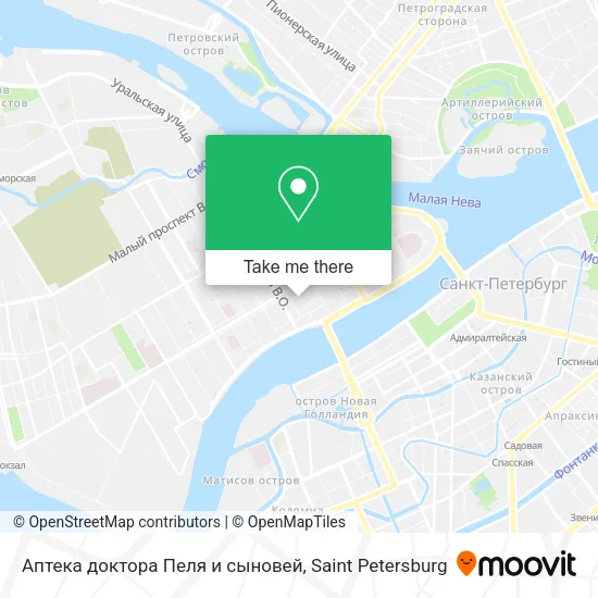 Аптека доктора Пеля и сыновей map