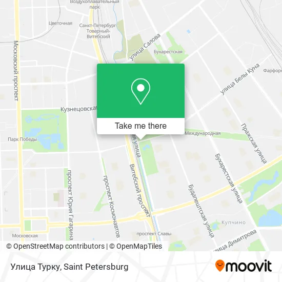 Улица Турку map