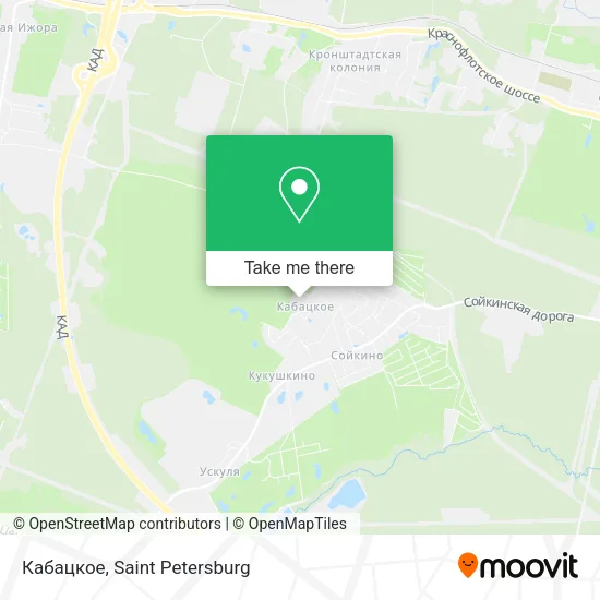 Кабацкое map