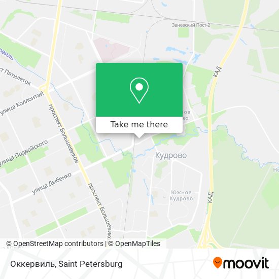Оккервиль map