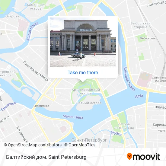 Балтийский дом map