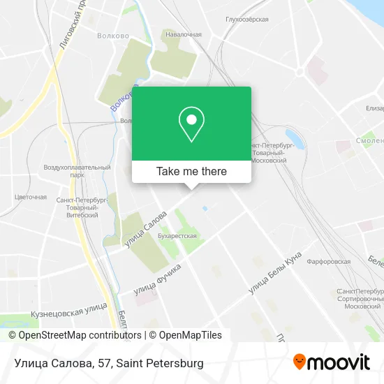 Улица Салова, 57 map