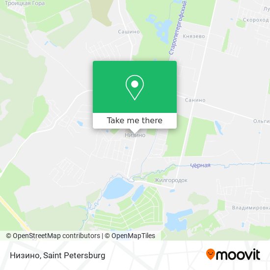 Низино map
