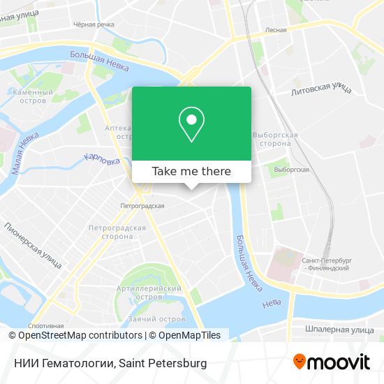 НИИ Гематологии map