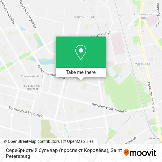 Серебристый бульвар (проспект Королёва) map