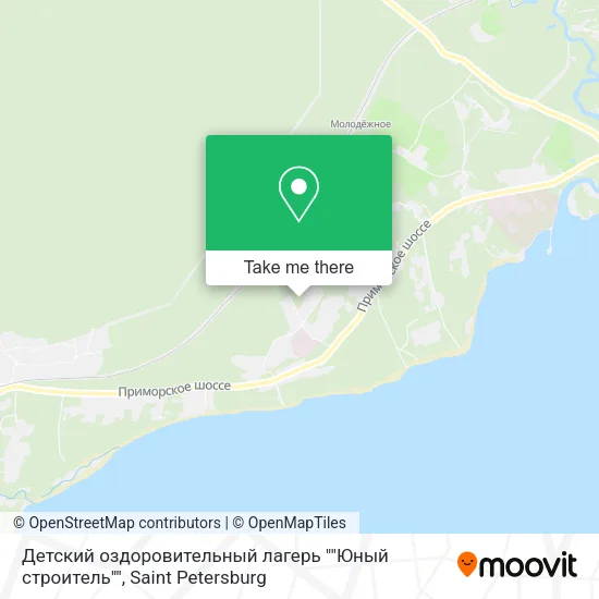Детский оздоровительный лагерь ""Юный строитель"" map