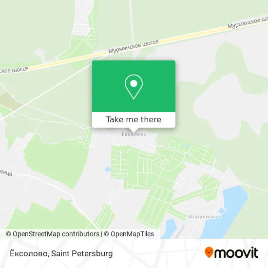 Ёксолово map