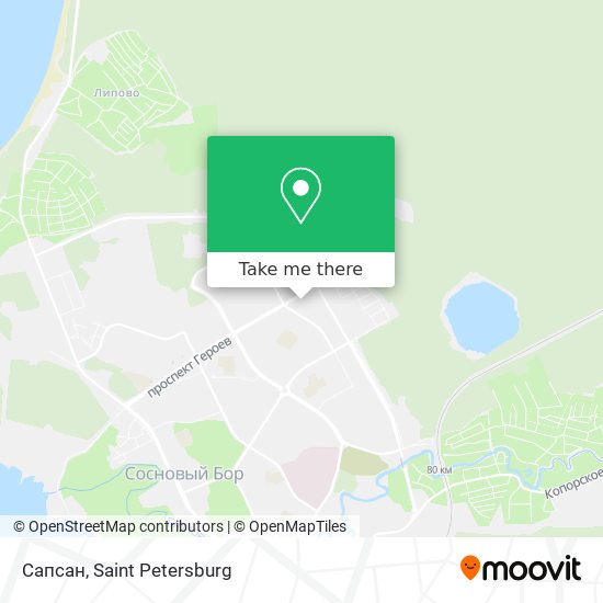 Сапсан map