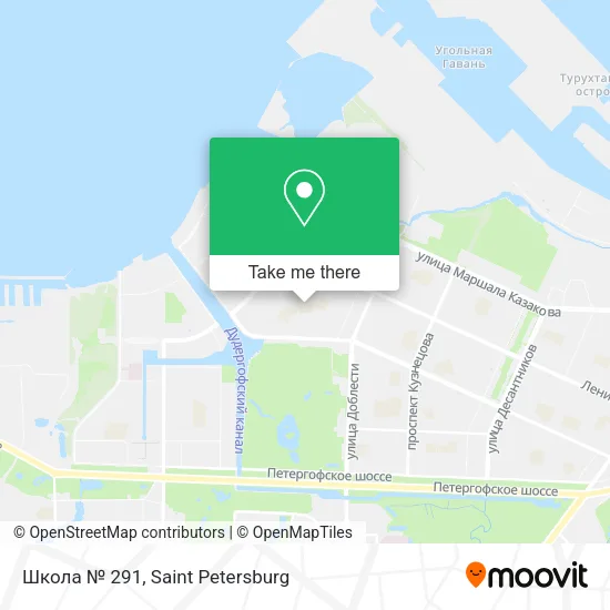 Школа № 291 map