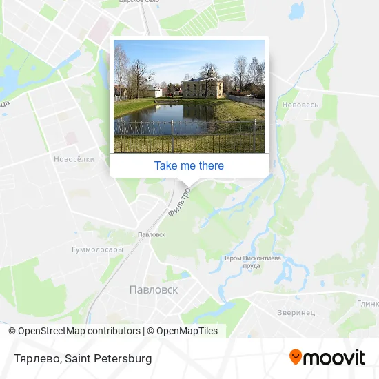 Тярлево map